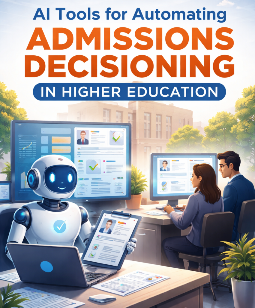 AI tools for automating admissions decisioning in higher education using smart AI system